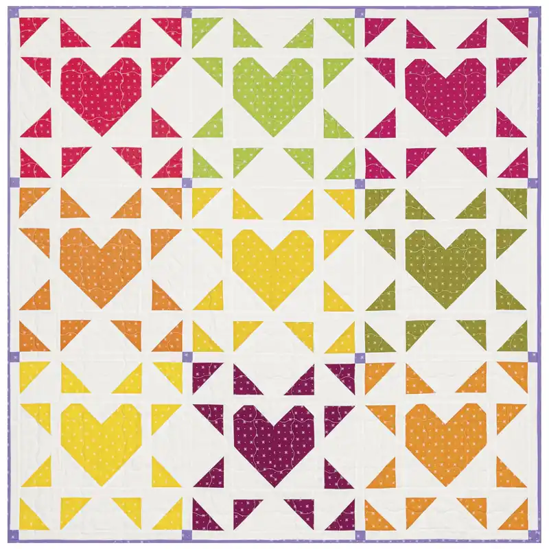 New Arrival Lovestruck Quilt Pattern - Digital Download