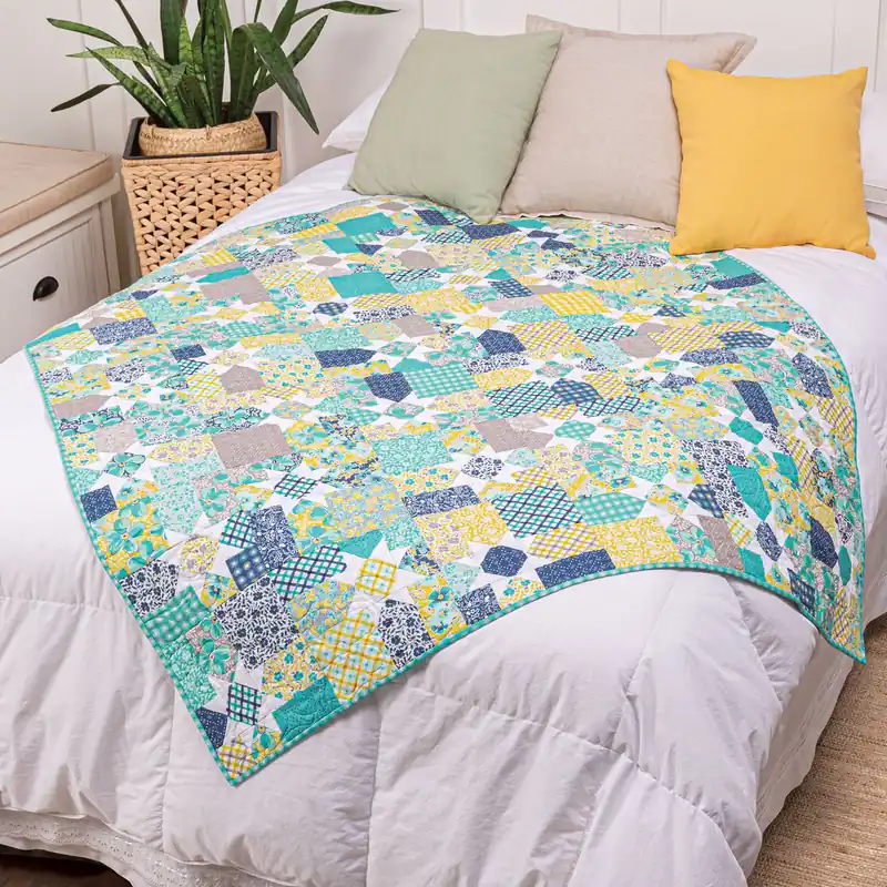 Star Play Quilt Pattern - Digital Download Same Day Shipping