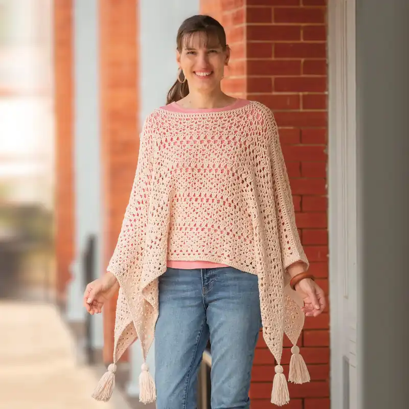 ANNIE'S SIGNATURE DESIGNS: Artistic Vibe Topper Crochet Pattern - Digital Download Direct From Manufacturer