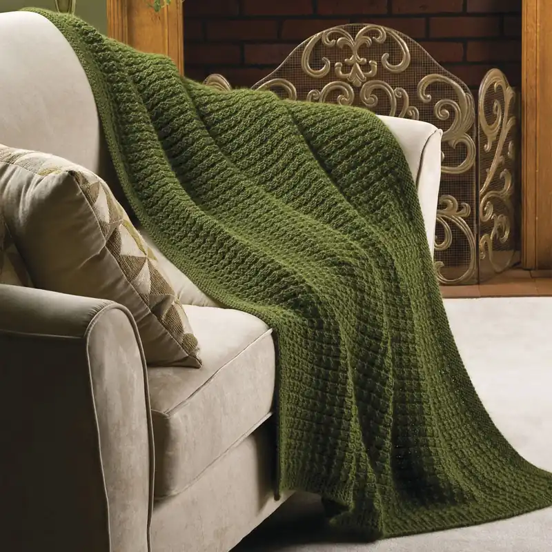 Buy Today Quick & Easy Afghan Knit Pattern - Digital Download
