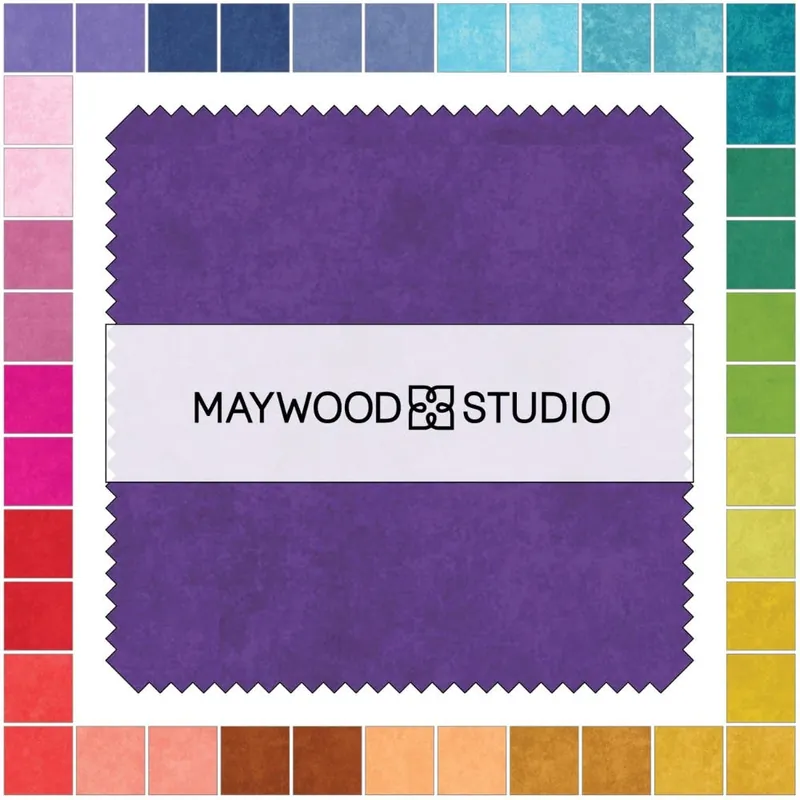 Place Order Shadow Play Spectrum 5" Square Fabric Charm Pack 42 Count