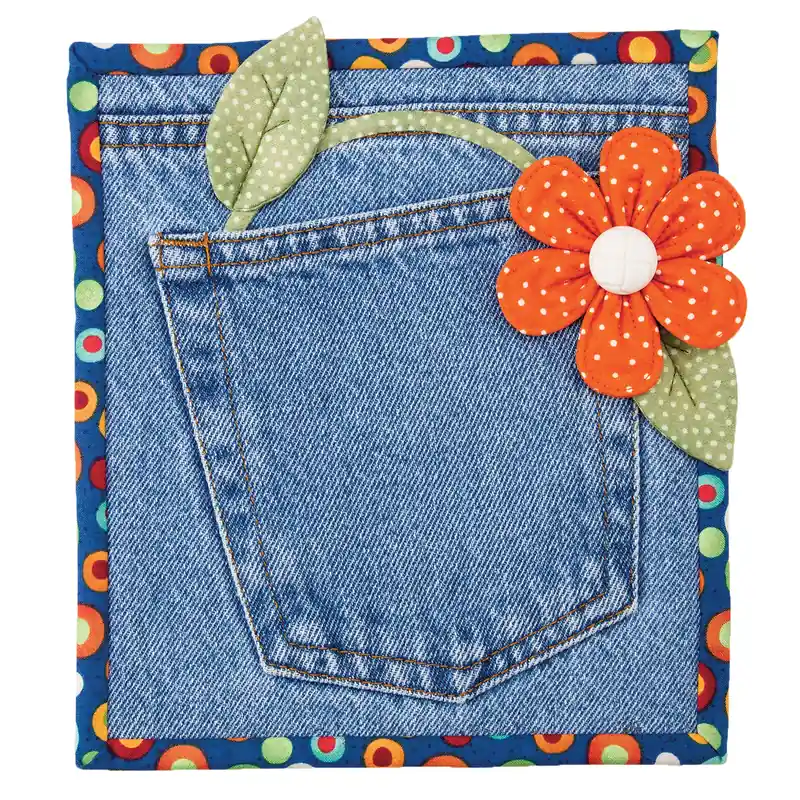 Price Drop Posy in My Pocket Hot Pad Quilt Pattern - Digital Download