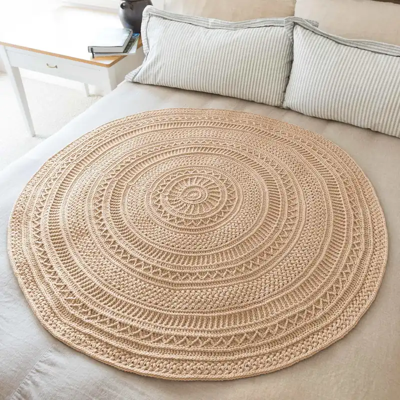 Celtic Gansey Afghan Crochet Kit Cappuccino Buy Today