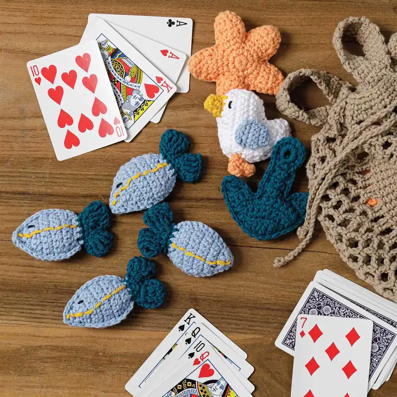 Next Day Delivery Nautical Spoons Amigurumi Crochet Pattern - Digital Download