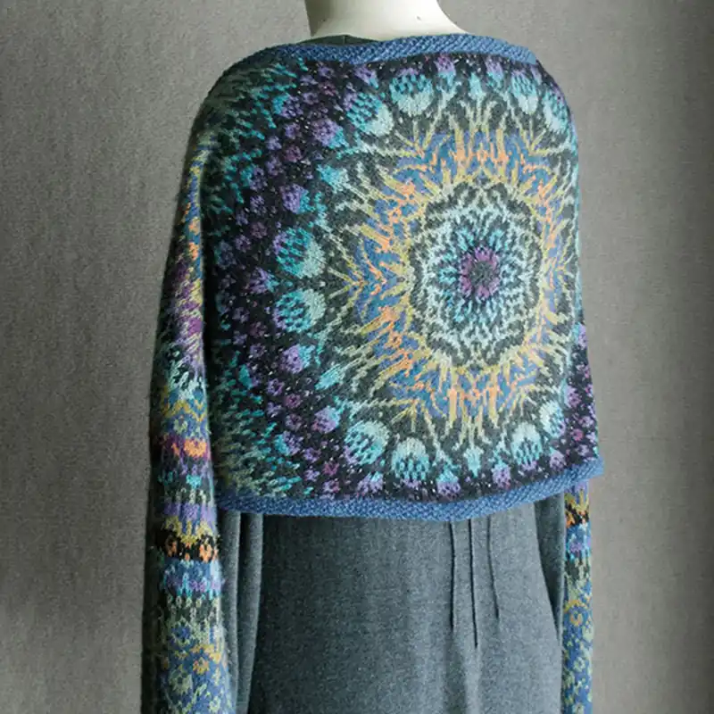 Thistleback Shawl Knit Pattern - Digital Download Clearance