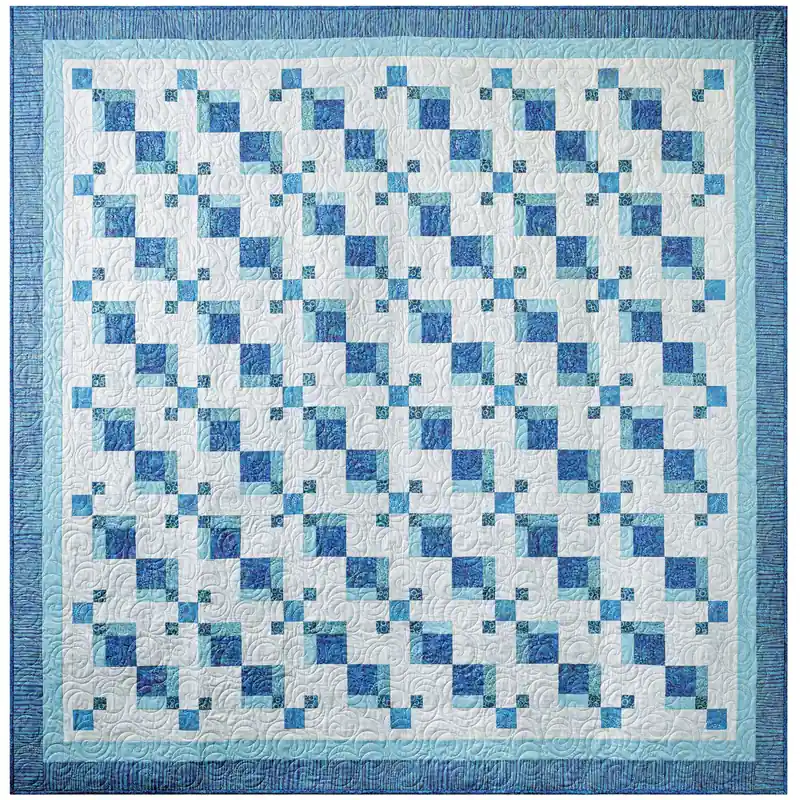 EXCLUSIVELY ANNIE'S QUILT DESIGNS: Calm Lagoon Quilt Pattern - Digital Download Warranty Included