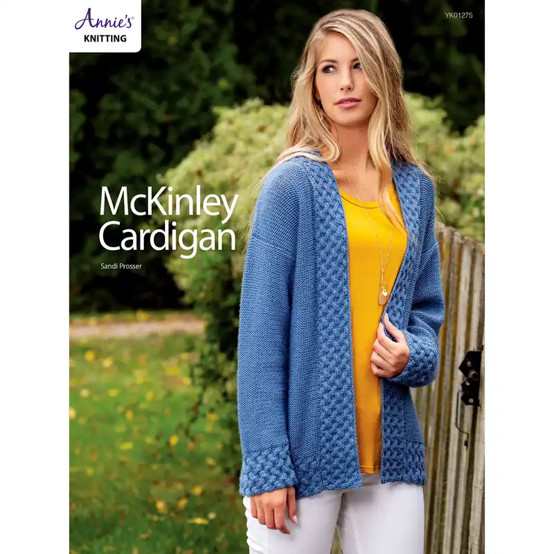 McKinley Cardigan Knit Pattern - Digital Download Viral