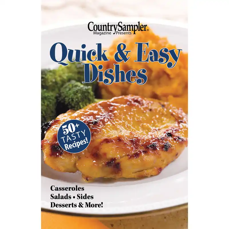 Country Sampler Quick & Easy Dishes Cookbook - Digital Download Limited Offer