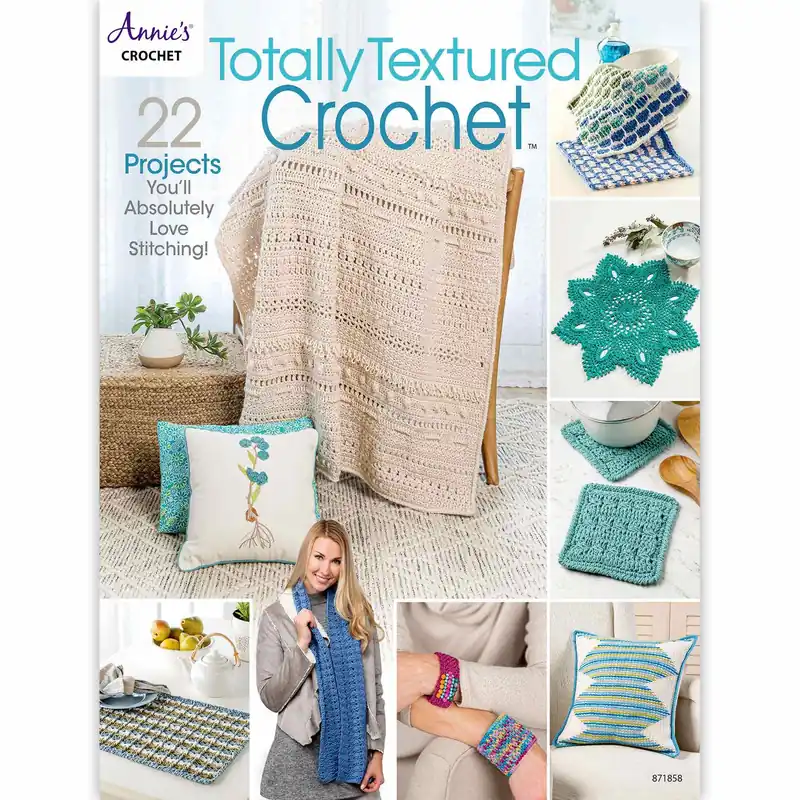 Hot Deal Totally Textured Crochet Pattern Book - Digital Download