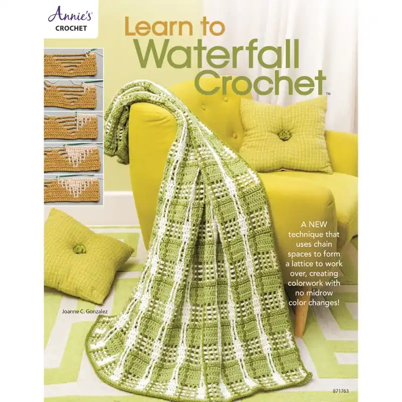 Learn to Waterfall Crochet Pattern Book Trusted Brand