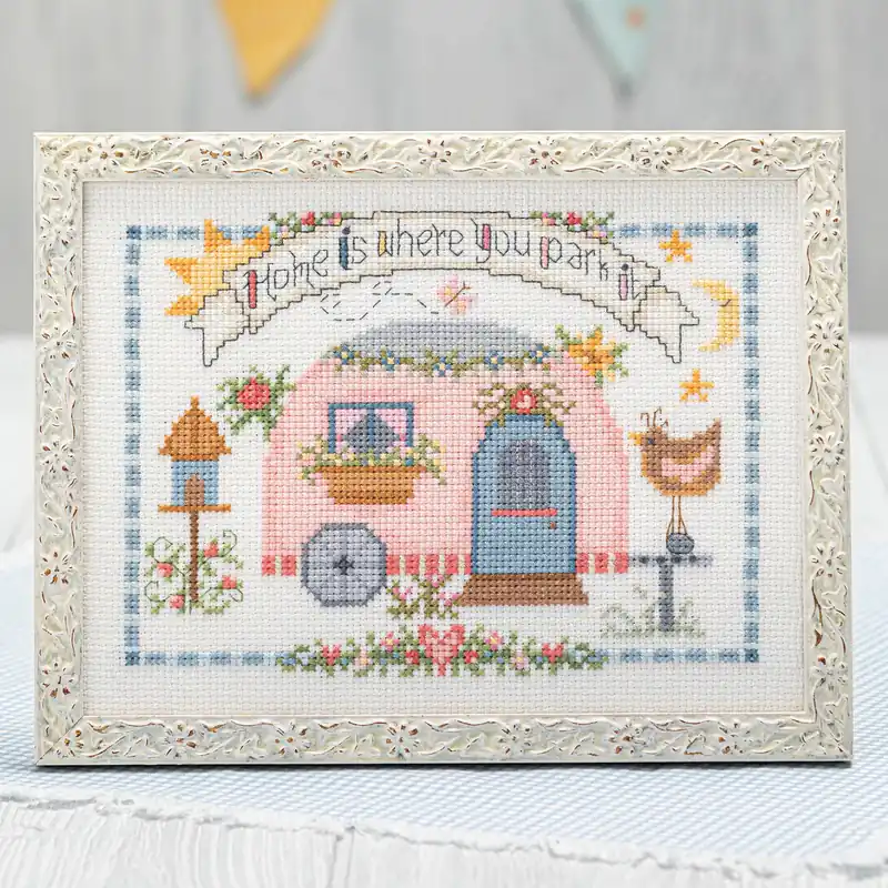 Home is Where You Park It Cross-Stitch Pattern - Digital Download Price Cut
