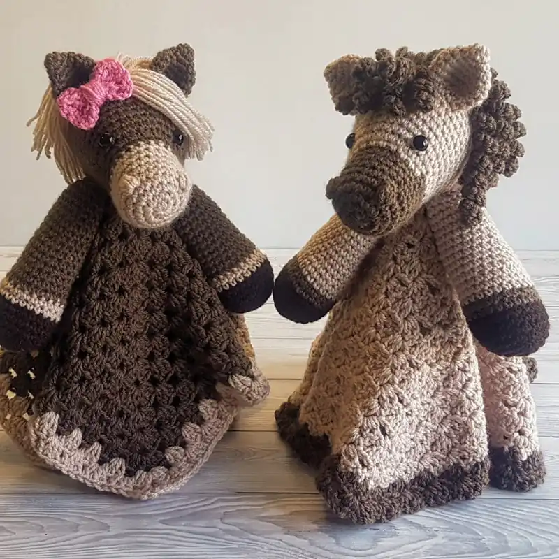 Harry & Harriet Amigurumi Crochet Pattern - Digital Download No Minimum Order