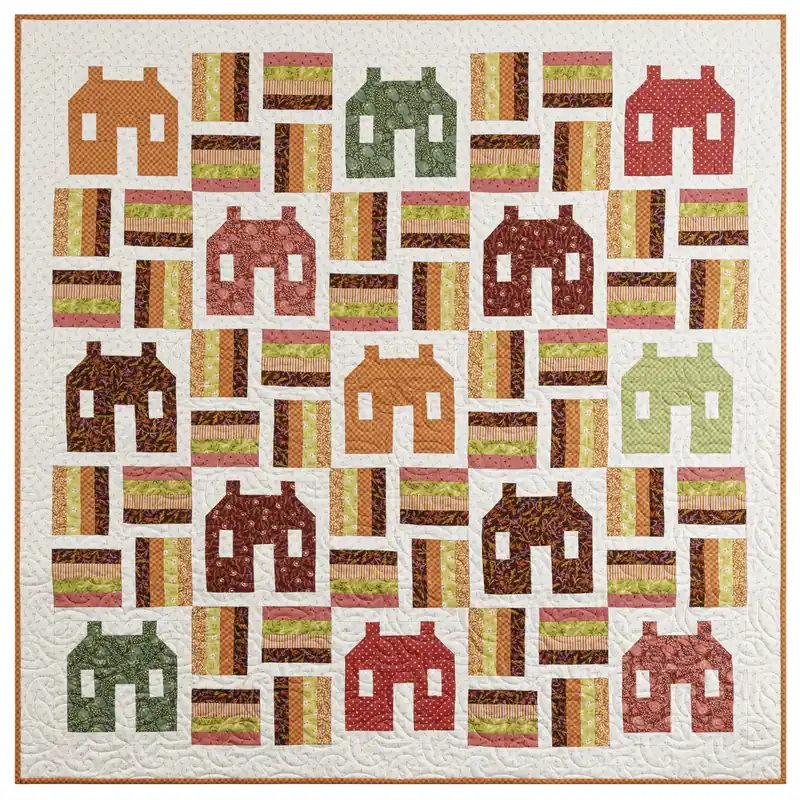 Save Now All Roads Lead to Home Quilt Pattern - Digital Download
