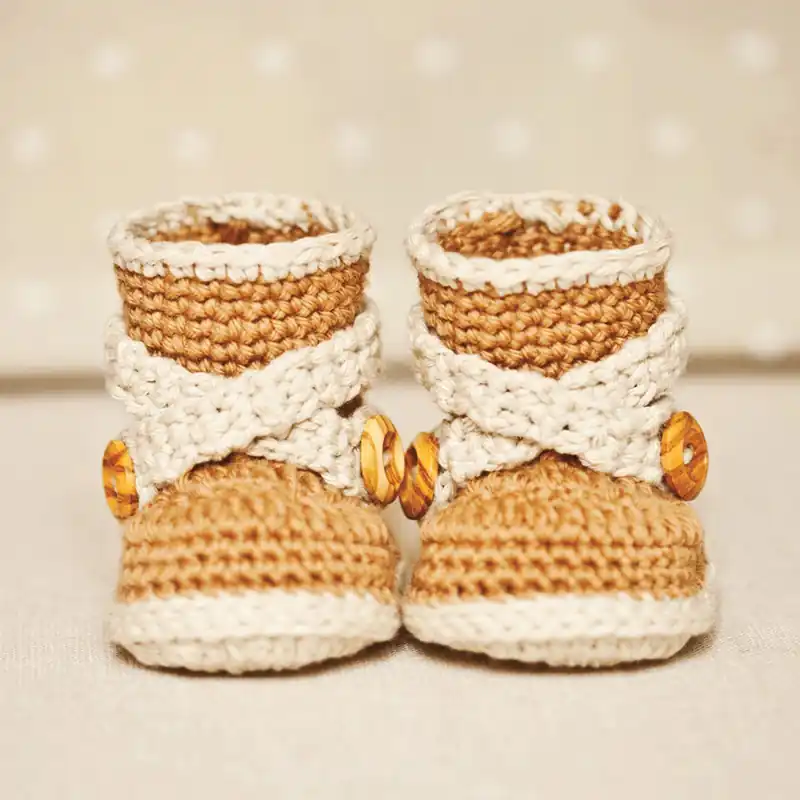 Criss Cross Strap Boots Crochet Pattern - Digital Download Worldwide Shipping