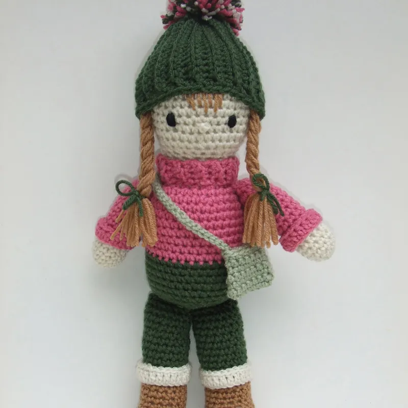 Exclusive Gretl the Doll Amigurumi Crochet Pattern - Digital Download
