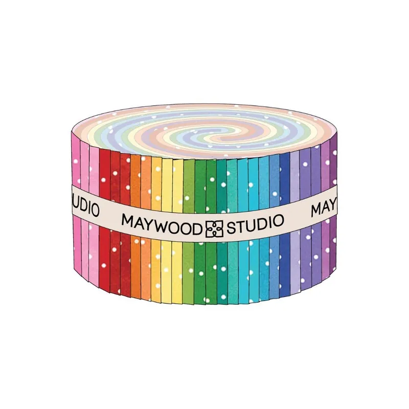 Beautiful Basics Radiant 2.5" Fabric Strip Pack 40 Count Big Sale