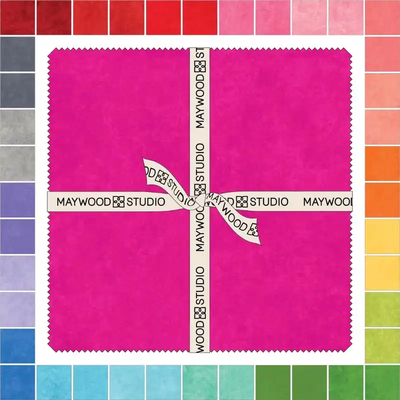 Instant Buy Shadow Play Flannel Brights 10" Square Fabric Pack 42 Count