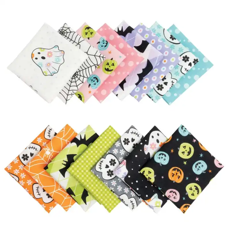 Fab-boo-lous 10" Square Fabric Pack 42 Count Fast Shipping