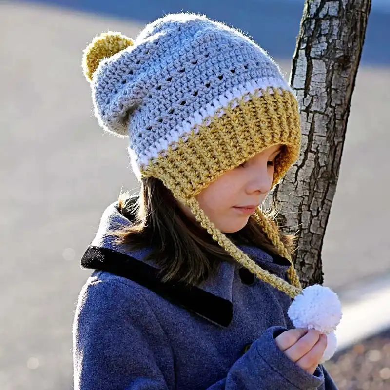 Buy Online Gracie & Snowy Day Hat Set Crochet Pattern - Digital Download