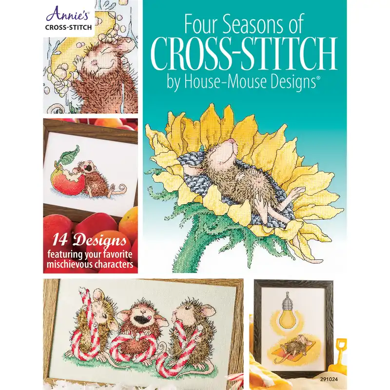 Must Have Four Seasons of Cross-Stitch by House-Mouse Designs Pattern Book - Digital Download