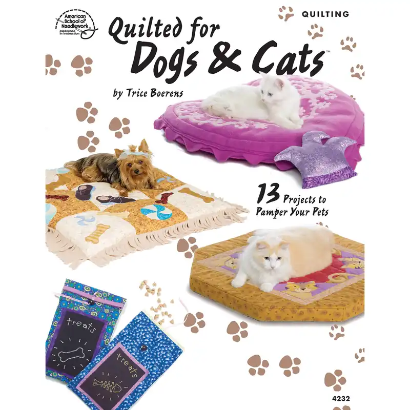 Quilted for Dogs & Cats Pattern Book - Digital Download Premium