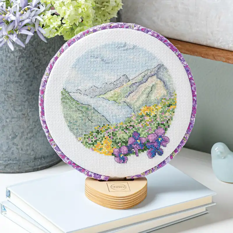Sale Mountain Wildflowers Cross-Stitch Pattern - Digital Download