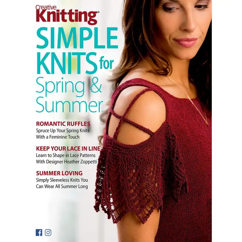 Professional Grade Simple Knits for Spring & Summer Pattern Book - Digital Download