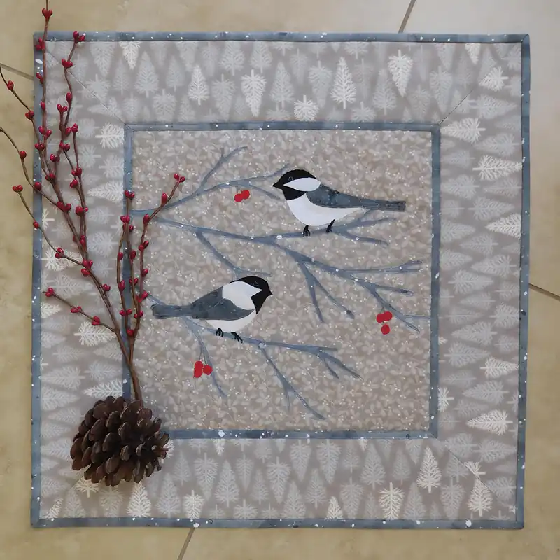 Chickadee-dee-dee Quilt Pattern - Digital Download Last Chance