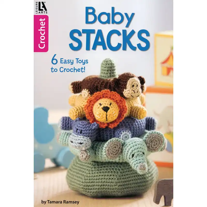 Baby Stacks Amigurumi Crochet Pattern Book - Digital Download Limited Edition