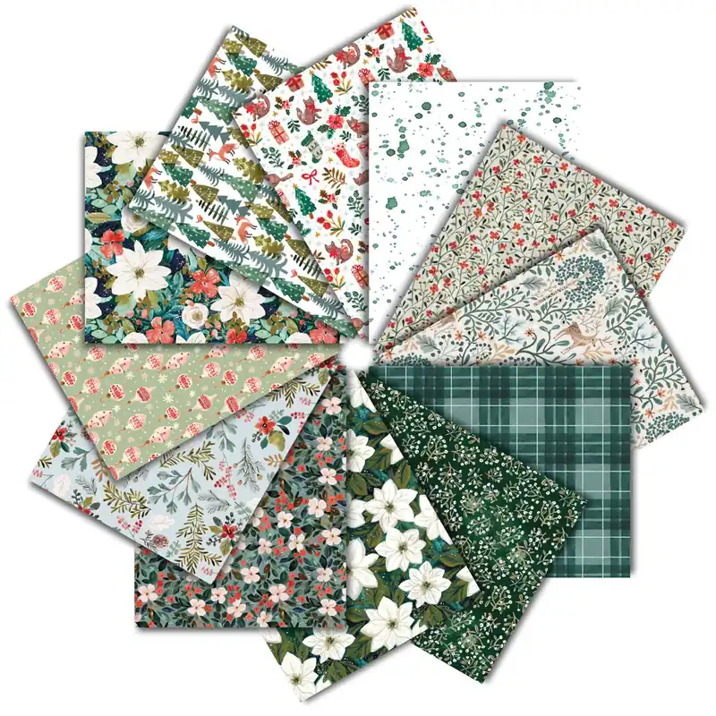 Baby It's Cold Outside 18" x 22" Fabric Fat Quarter Pack 12 Count Original
