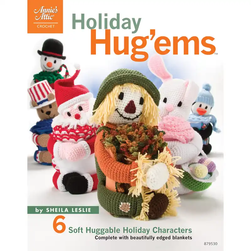 Budget Holiday Hug'ems Amigurumi Crochet Pattern Book - Digital Download