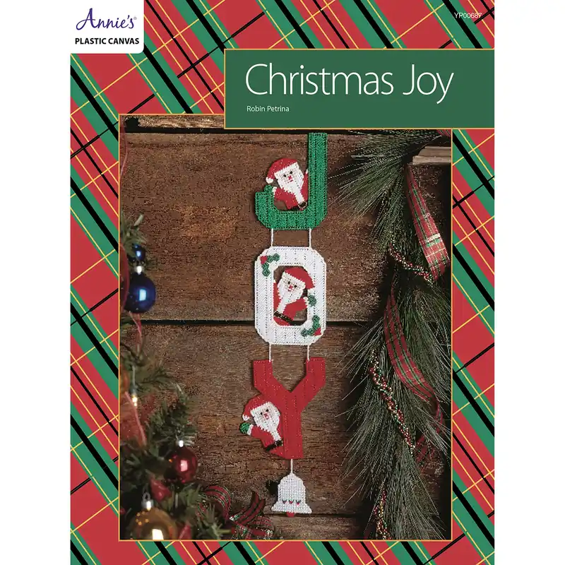 Express Delivery Christmas Joy Plastic Canvas Pattern - Digital Download