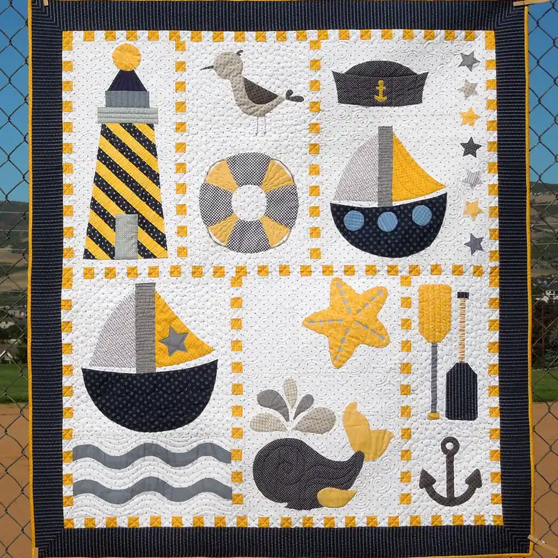 Ahoy Quilt Pattern - Digital Download Latest
