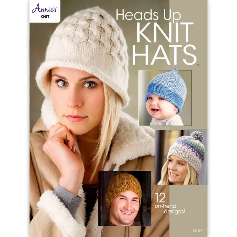 Direct From Factory Heads Up Knit Hats Pattern Book