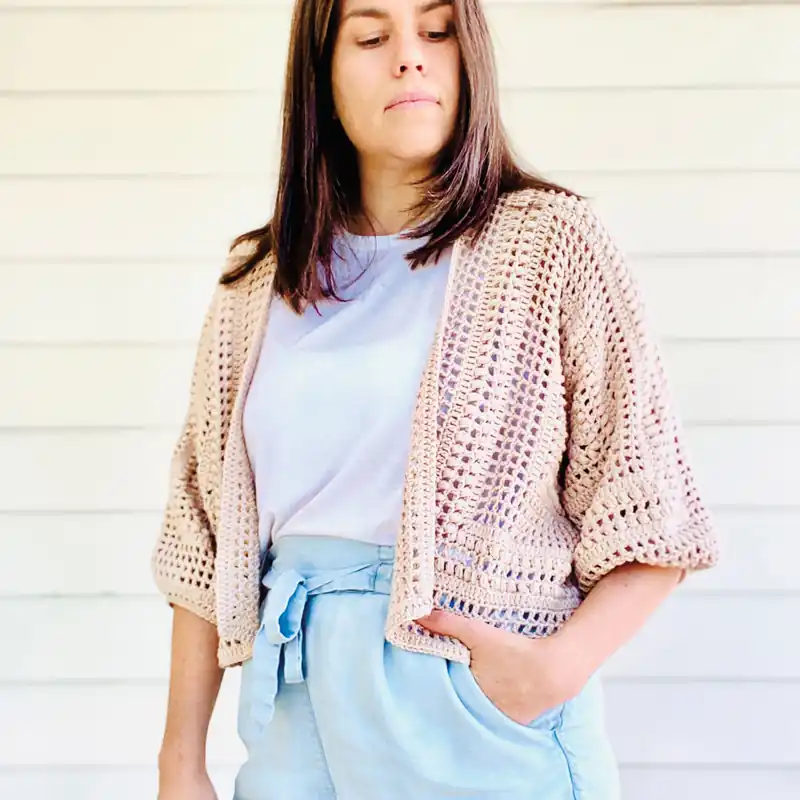 Popular Cascade Cardigan Crochet Pattern - Digital Download