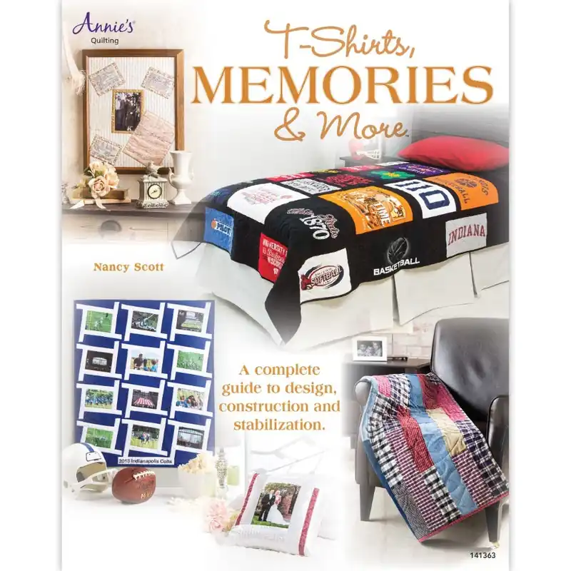 T-Shirts, Memories & More Quilt Pattern Book - Digital Download Limited Offer