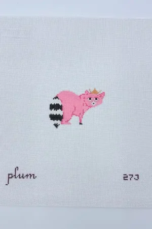 Free Delivery Raccoon Canvas