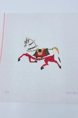 Budget Petite Horse Noelle Needlepoint Canvas