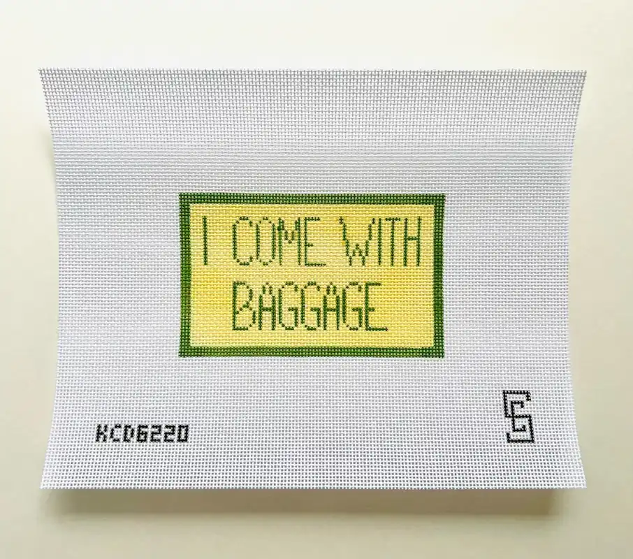 Certified I Come with Baggage Canvas