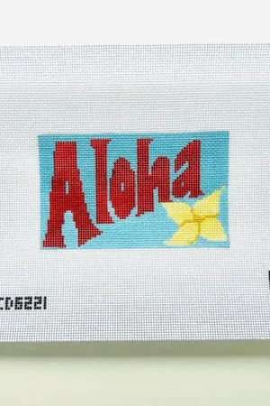 Aloha Needlepoint Canvas Hassle-Free Returns