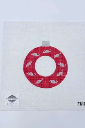 Mouse Frame Ornament Canvas Budget