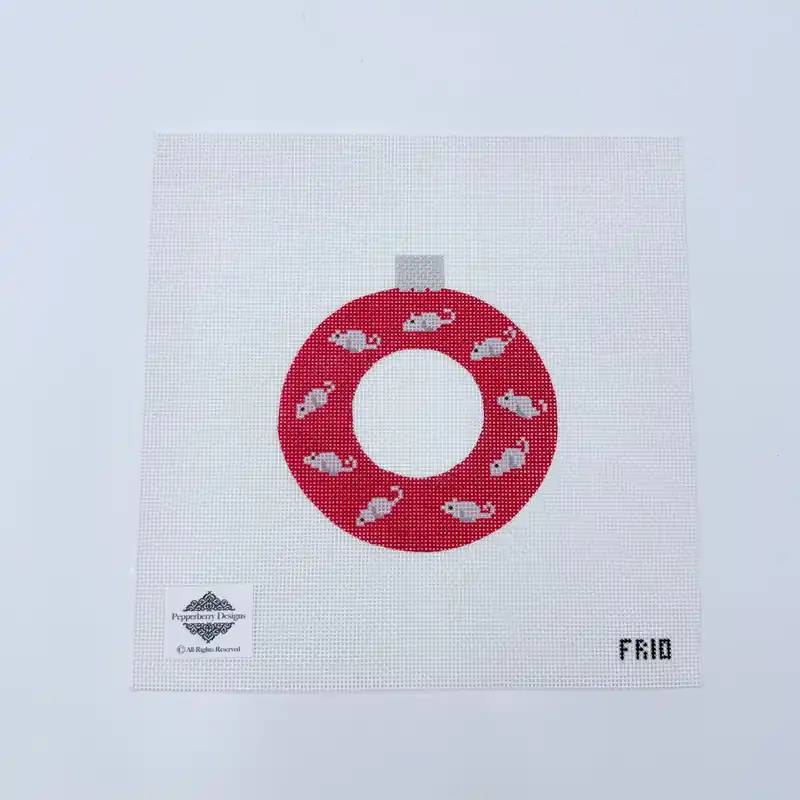 Mouse Frame Ornament Canvas Budget