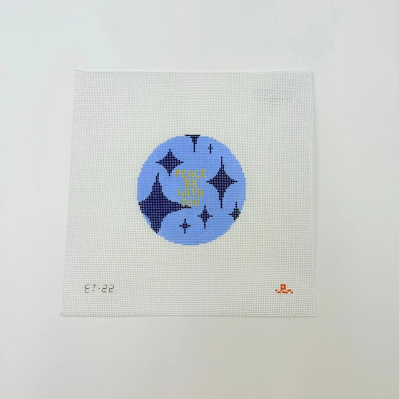 Handmade Peace Be With You Canvas