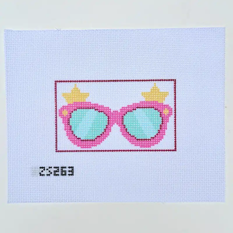 Hot Picks Star Sunnies Needlepoint Canvas