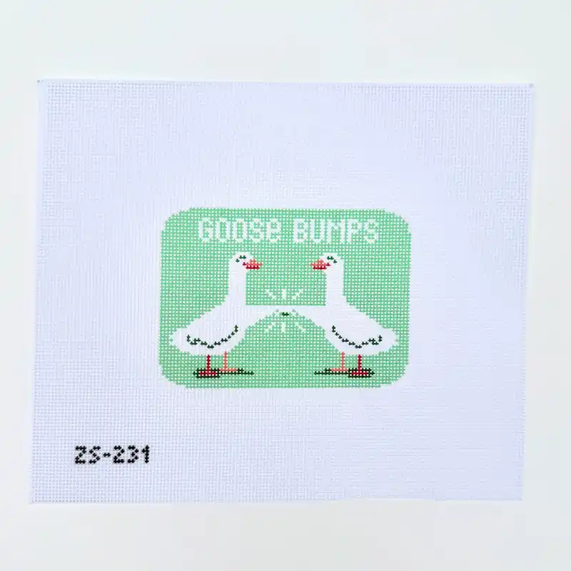 Goose Bumps Needlepoint Canvas Top Rated