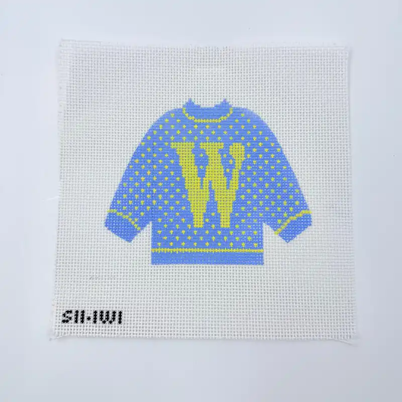 Letter Pullover- W Handmade