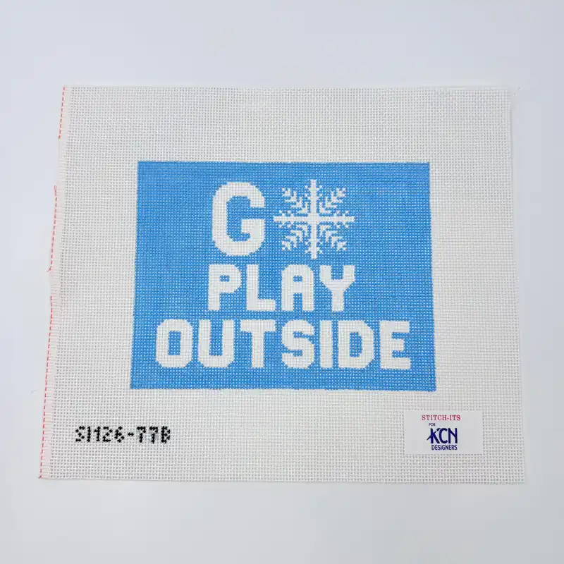 Go Play Outside Winter Canvas Discount