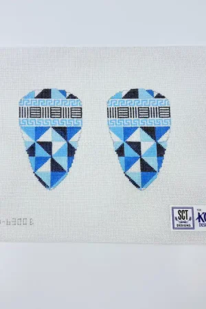 Blue Diamond Scissor Case Canvas Secure Checkout