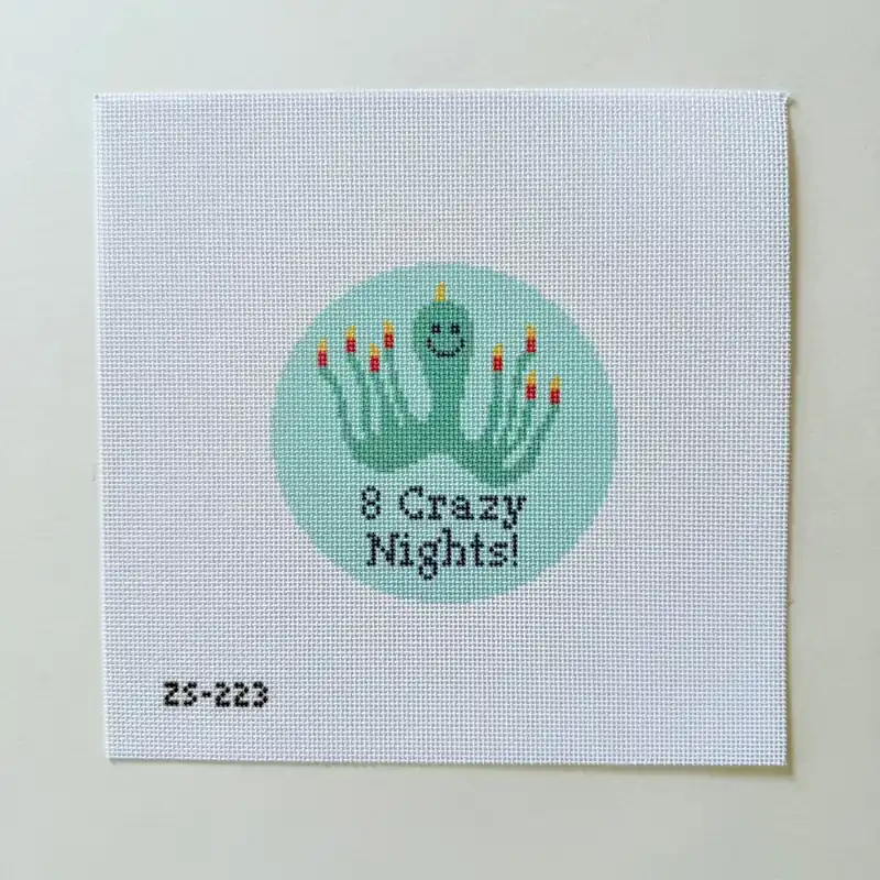 One Day Deal 8 Crazy Nights Needlepoint Canvas