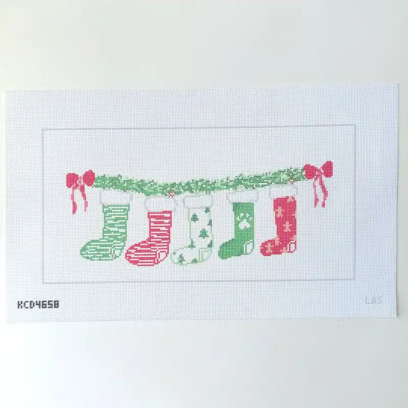 Stocking Bolster Needlepoint Canvas Special Discount